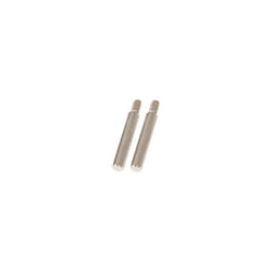 Adaptateur rond, 8mm, pack de 2, chromée
