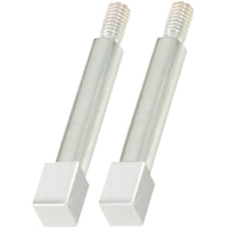 Kstools - Adaptateur carré, 10 mm, pack de 2, chromée