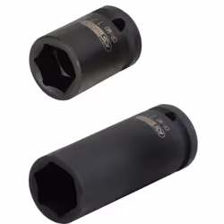 KS Tools 515.0306, Ensemble de douilles, 1", 2 tête(s), Acier au chrome-molybdène, ISO 1174, DIN 3121, 1,68 kg