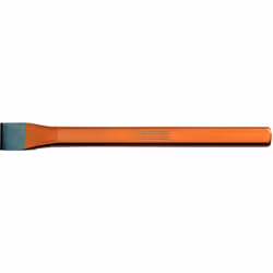 KS Tools 162.0104, Ciseau de maçon, Burin plat, Acier, Acier forgé, Rouge, 175 mm