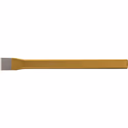 KS Tools 162.0199, Ciseau de maçon, Burin plat, Acier au chrome-molybdène, Jaune, 1000 mm, 33 mm