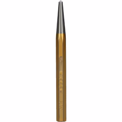 Selon DIN 7250 8 pans Tranchant réaffûtable Pointe en acier trempé Manche doré Polie à blanc Chrome-Molybdène Longueur totale ...