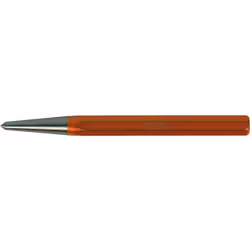 Selon DIN 7250 8 pans Tranchant réaffûtable Pointe en acier trempé Manche doré Polie à blanc Chrome-Molybdène Longueur totale ...