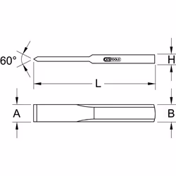 KS Tools 162.0421 burin