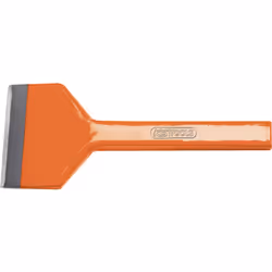 KS Tools 162.0433, Ciseau de maçon, Burin plat, Acier au carbone, Orange, 220 mm, 100 mm