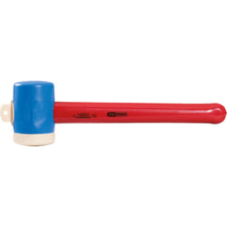 Kstools - Maillet en plastique avec revêtement isolant, tête ø 55 mm