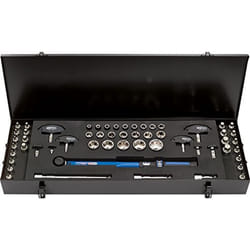 Coffret clé dynamométrique ERGOTORQUEprécision®  1/2'', 49 pcs 40-200 Nm
