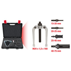 Coffret d'extracteurs par prise intérieure Ø 15-75 mm, 5 pcs