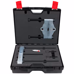 KS Tools 605.0004, Extracteur à mâchoires coulissantes, Acier, Noir, Argent, 15,5 cm, 3 pièce(s), 11,5 kg