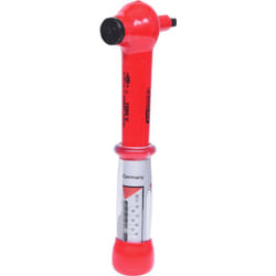 Kstools - Mini-clé dynamométrique 1/4' avec revêtement isolant et cliquet réversible, 2-10 Nm