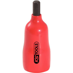 Kstools - Douille tournevis 1/4 avec revêtement isolant pour vis à six pans creux, 4 mm