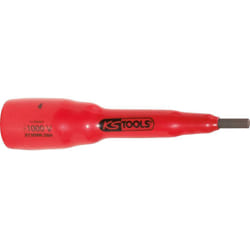 Kstools - Douille tournevis 3/8' avec revêtement isolant pour vis à six pans creux, 6 mm, longueur 82 mm