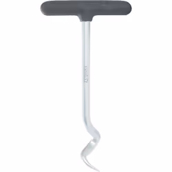 KS Tools 550.1074, Crochet de fermeture, Crochet à vis, Acier, Crochet en S, Chrome, Acier inoxydable, 120 mm