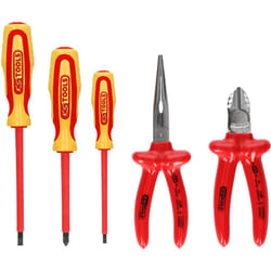Jeu de pinces et tournevis ergotorque vde, 5 pcs variante 2