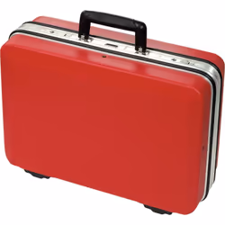 Valise avec coque robuste en PVC résistant avec bords en aluminium Range-documents inclus 2 plateaux amovibles pour individua ...