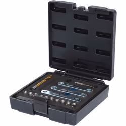 Pour un travail professionnel Idéal pour réparer un filetage intérieur Le filetage M9 x 1,25 est le nouveau support Le fileta ...