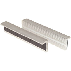 Mordaches en aluminium aimantées pour étaux, structure fine,175mm