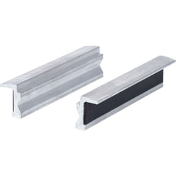Kstools - Mordaches en aluminium aimantées pour étaux pour pcs trapèzoïdales,140mm