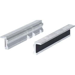 Mordaches en aluminium aimantées pour étaux pour pcs trapèzoïdales,160mm