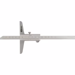 Selon DIN 862 Avec vis de réglage Vernier gradué des deux côté par laser Graduation en noir Rail de mesure en mm Acier trempé ...