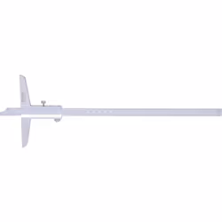 Selon DIN 862 Avec vis de réglage Vernier gradué des deux côté par laser Graduation en noir Rail de mesure en mm Acier trempé ...