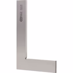 KS Tools 300.0291, Équerre de charpentier, Acier inoxydable, Acier inoxydable, DIN 875/0, 5 cm, 5 mm