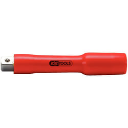 Ks Tools Rallonge 3/8' Avec Revêtement Isolant Et Arrêt, 125 Mm