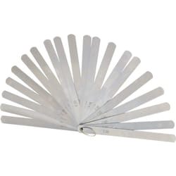 Jauges à piston, 20 lames, 0,05-1mm