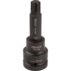1" Douilles à chocs Torx, longues, T60