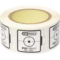 Kstools - Rouleau d'autocollants Fixpoint, 300 autocollants