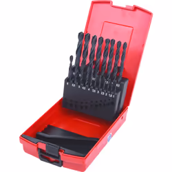 KS Tools 330.1620, Perceuse, Ensemble de forets, Rotation vers la droite, Métal, Plastique, Bois, 118°, Acier à coupe rapide  ...
