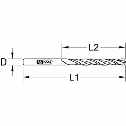 KS Tools 330.2122 foret Foret hélicoïdal 5 pièce(s)