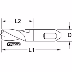 KS Tools 330.2127 foret Foret hélicoïdal 5 pièce(s)