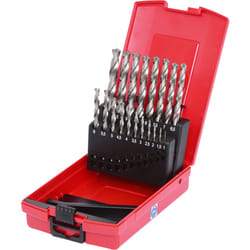 Kstools - Coffret de forets étagés hss TiN, en box pvc, 19 pcs 1-10mm