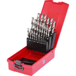 Kstools - Coffret de forets étagés hss TiN, en box pvc, 25 pcs 1-13mm