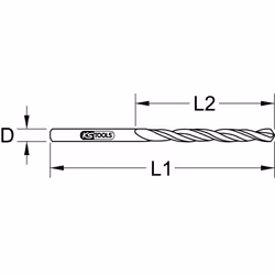 KS Tools 330.3117 foret Foret hélicoïdal 5 pièce(s)