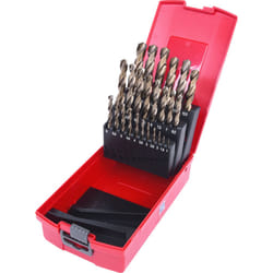 Kstools - Coffret de forets hss-g Co 5, en box pvc, 25 pcs, 1-13mm