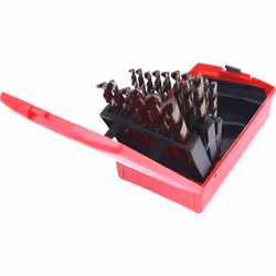 Kstools - Coffret de forets hss-g Co 5, en box pvc, 25 pcs, 1-13mm