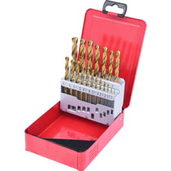 Kstools - Coffret de forets hss TiN, en box métal 19 pcs 1-10mm