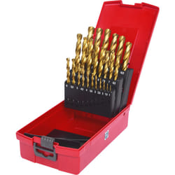 Kstools - Coffret de forets hss-g Co 5, en box pvc 25 pcs 1-13mm