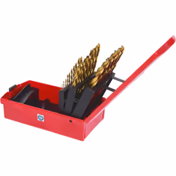 Kstools - Coffret de forets hss-g Co 5, en box pvc 25 pcs 1-13mm