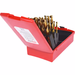 Kstools - Coffret de forets hss-g Co 5, en box pvc 25 pcs 1-13mm