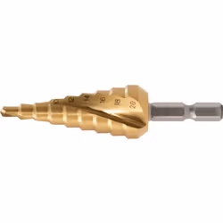 KS Tools 330.2385, Perceuse, Foret gradué, Rotation vers la droite, 2 cm, 81 mm, 5,4 cm