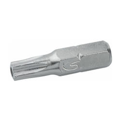 Boite de 5 embouts de vissage 5 pans percée, L.30 mm - 1/4'' TS30