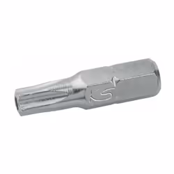 Boite de 5 embouts de vissage 5 pans percée, L.30 mm - 1/4'' TS40