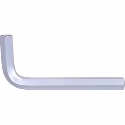 KS Tools 151.2039, Clé hexagonale forme de l, Métrique, 1 pièce(s), Chromatique, 16 mm, DIN ISO 2936