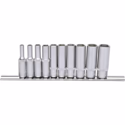 KS Tools 917.0610, Ensemble de douilles, 1/4", 10 tête(s), Sulfate de chondroïtine, DIN 3120, ISO 1174, DIN 3124, ISO 2725, 3 ...