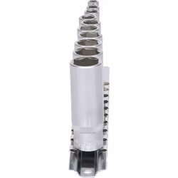 1/4 Jeu de douilles 6 pans, longues, 10 pcs 4-13 mm