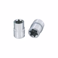 Torx E Carré d'entraînement intérieur selon DIN 3120 / ISO 1174 avec encoche pour verrouillage par bille Pour une utilisation ...