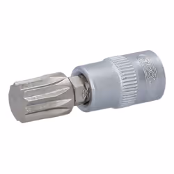 XZN® Carré d'entraînement intérieur selon DIN 3120 / ISO 1174 avec encoche pour verrouillage par bille avec embout tournevis  ...